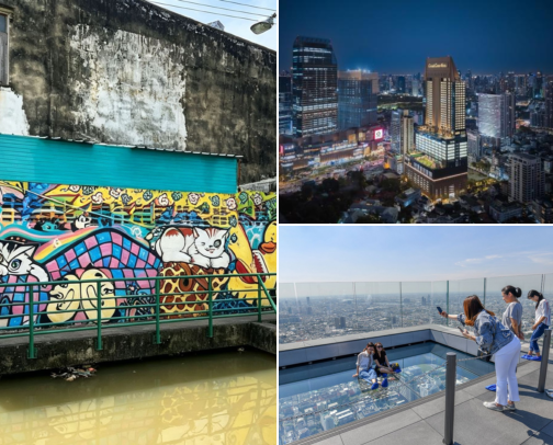 Lovely hotels in Sathorn, Bangkok, Thailand cover photo collage
