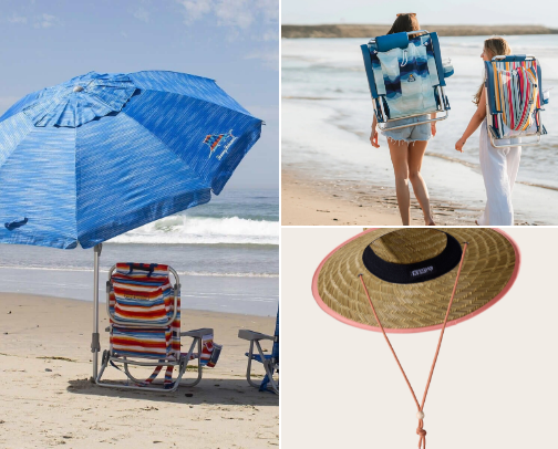 Beach Must Haves cover photo collage