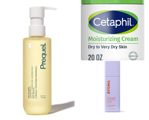 Skincare for Dry Skin Girlies cover photo collage