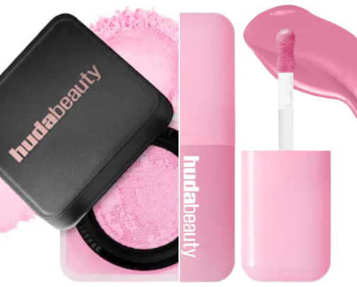 Huda beauty cover photo collage