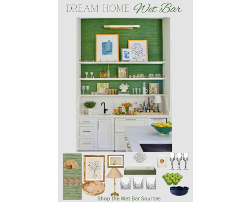 Dream Home Wet Bar | Amazon Finds cover photo collage