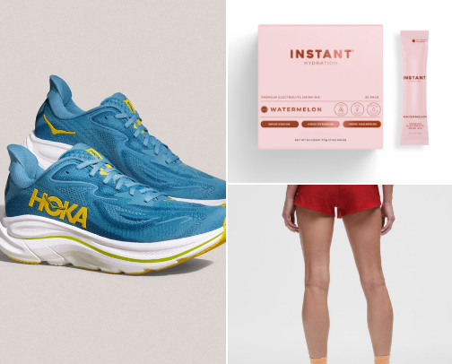Runner’s High cover photo collage
