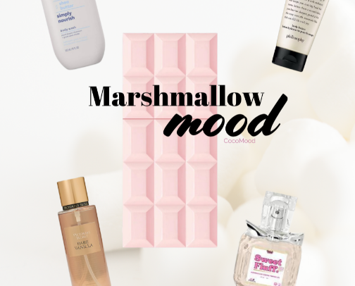 Marshmallow mood cover photo collage