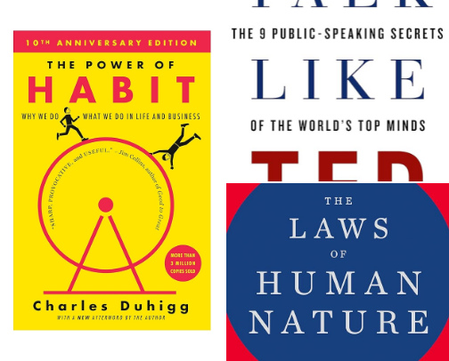 Fun Self-Coaching Books That Transformed My Life In My 20's cover photo collage