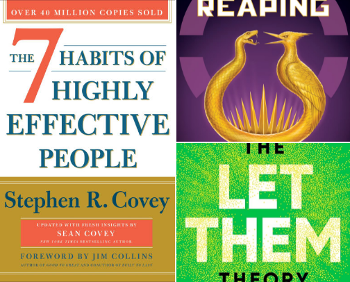 My favorite book recs cover photo collage