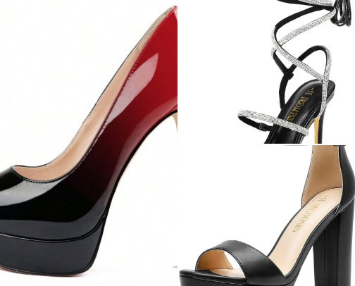 Heels Worth the Pain (Almost 😅) cover photo collage