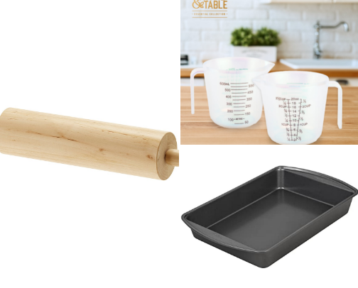 Equipment you need for baking cover photo collage