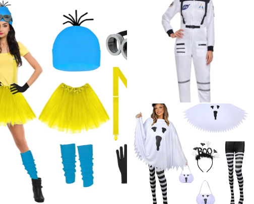 Women's Halloween Costumes cover photo collage