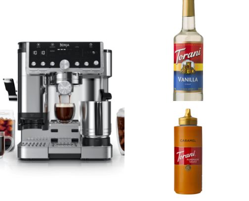 iced coffee essentials must haves 😋 cover photo collage