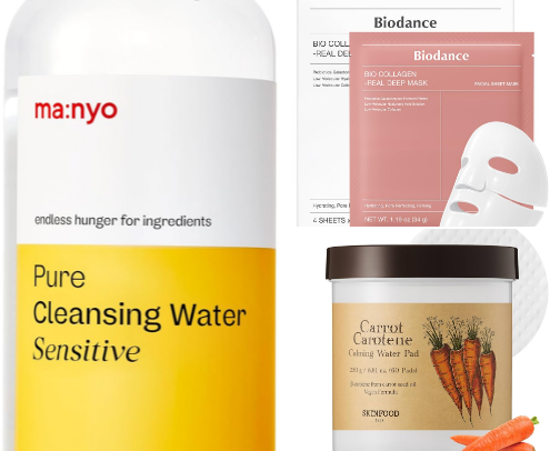 The BEST Korean Skincare for that glass skin! - from your esthie bestie 🫧 cover photo collage