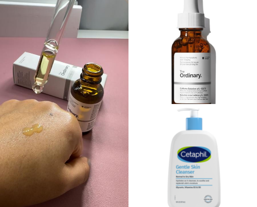 Simple and effective skincare ✨️ cover photo collage
