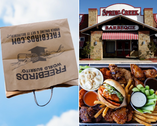 Unique Chains Across Texas cover photo collage