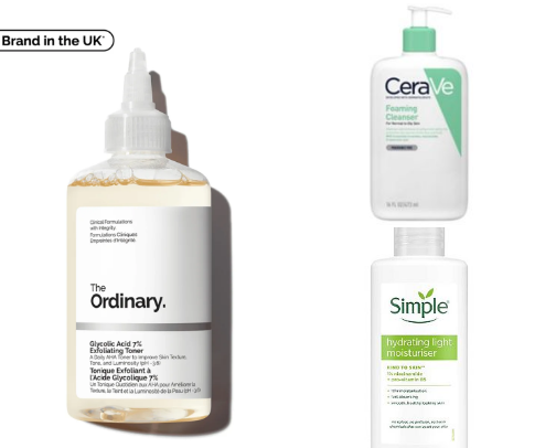 Skincare recs !! cover photo collage