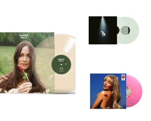 my favorite vinyl pressings! cover photo collage