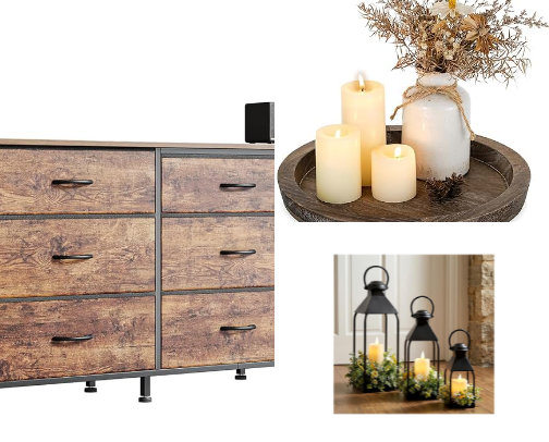 Rustic Farmhouse Furniture cover photo collage
