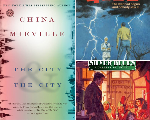 Noir Fantasy Books: Where Crime Meets Magic cover photo collage