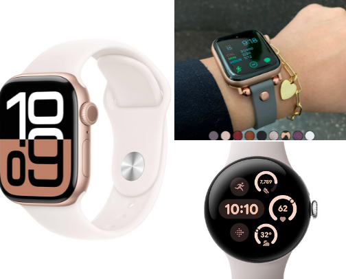 Top trending electronics and wearable devices cover photo collage
