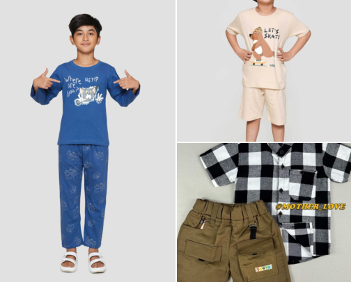 For the little one full of charm👦 cover photo collage