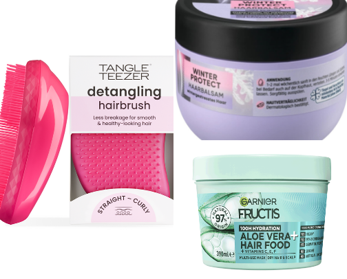 haircare for silky straight look cover photo collage