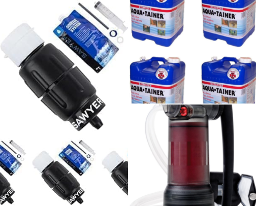Apocalypse Survival Starter Kit: 20 Essentials for When the World Ends cover photo collage