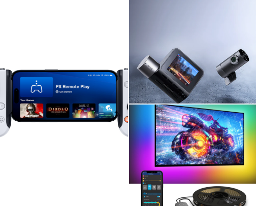 Electronics I love cover photo collage