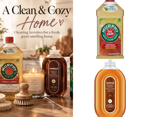 A Clean & Cozy Home cover photo collage