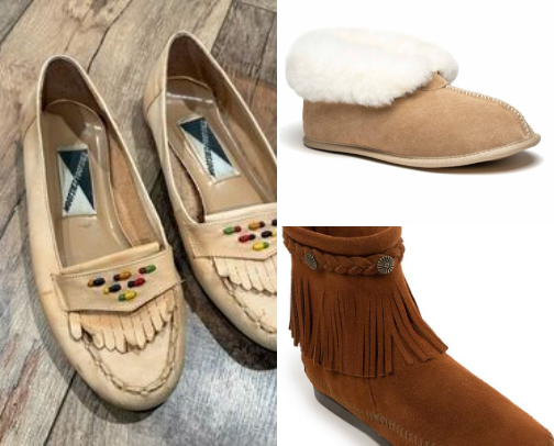 Mocasins just for you cover photo collage