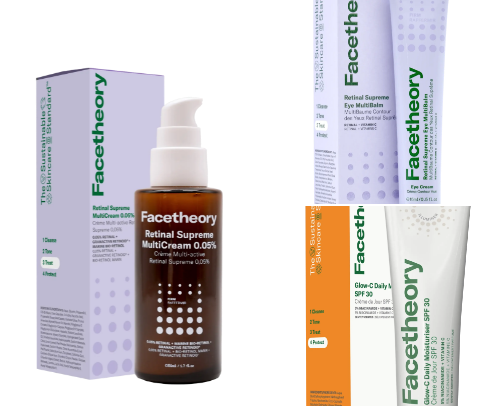 Skincare products to keep your skin healthy and glowing. cover photo collage