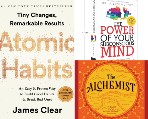 My favorite book recs cover photo collage