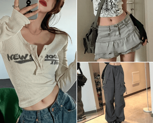 acubi finds !! cover photo collage