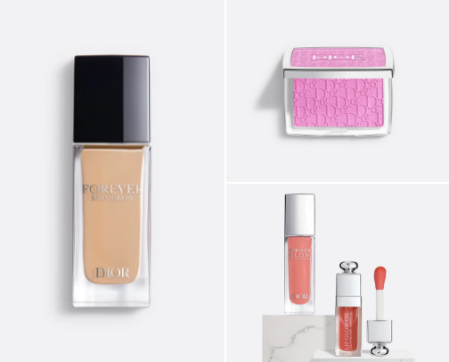 Dior cover photo collage