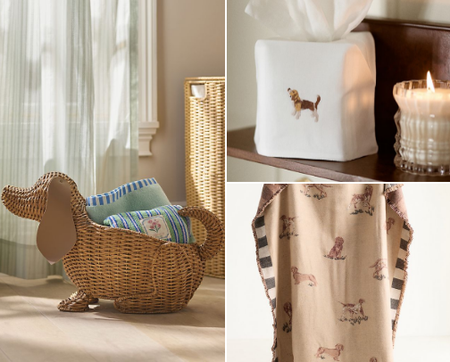 Dog-Inspired Home Decor cover photo collage