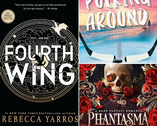 The Spiciest Books I have ever read cover photo collage