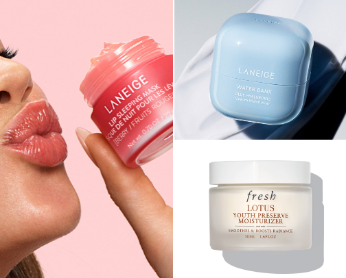 My favorite skincare beauty recs cover photo collage