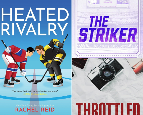 ⭐My Ultimate Sports Romance Book Guide cover photo collage