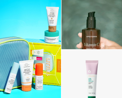 SKINCARE THAT LOVES YOU BACK cover photo collage