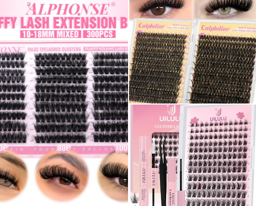 Lashes I love cover photo collage