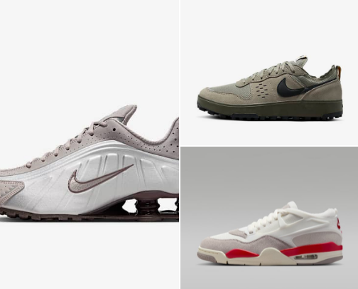 Nike trending shoes cover photo collage