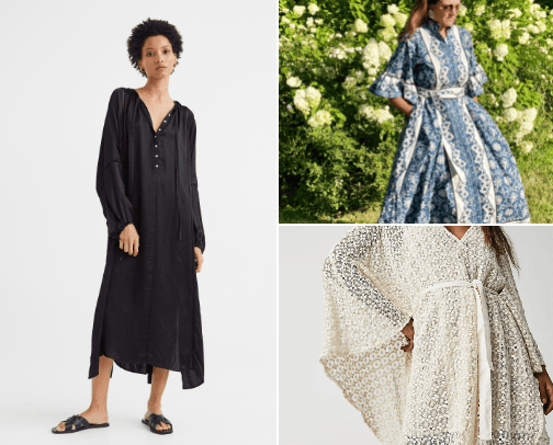 Caftan Dresses to Kick-Start Your Summer Style Early cover photo collage