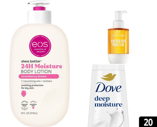 my favorite dry skin help cover photo collage