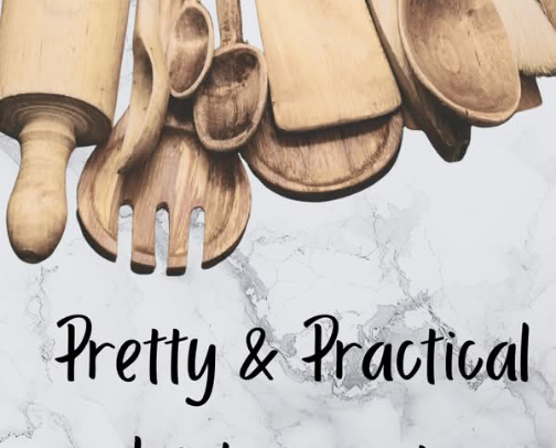 Pretty & Practical Kitchen Finds cover photo collage