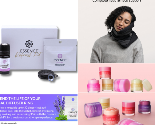 Self Care in the Air ✈️ How I Turn My Flights Into a Sky Spa Experience cover photo collage