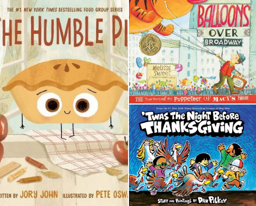 Best Thanksgiving Picture Books cover photo collage