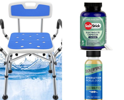 POTS approved items that worked for me…. cover photo collage