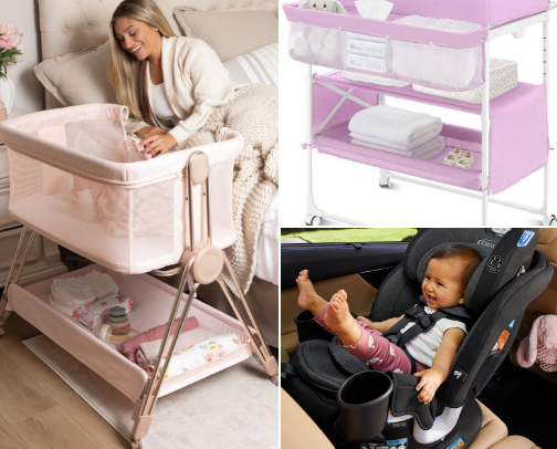 Cute/efficient baby items! cover photo collage