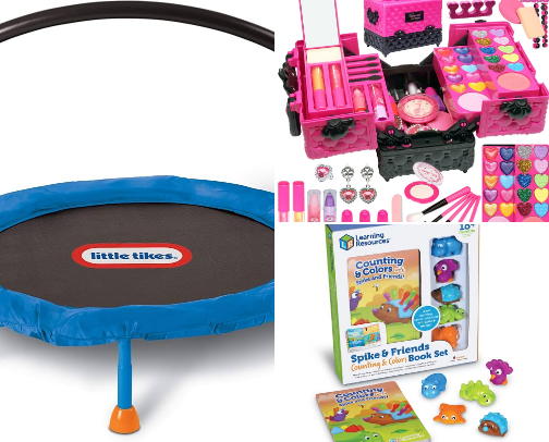 Favorite Christmas gifts for age girls 4-8 cover photo collage