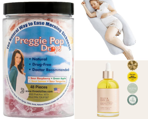 Pregnancy must haves cover photo collage