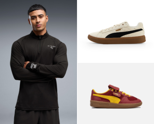 Your PUMA Essentials cover photo collage