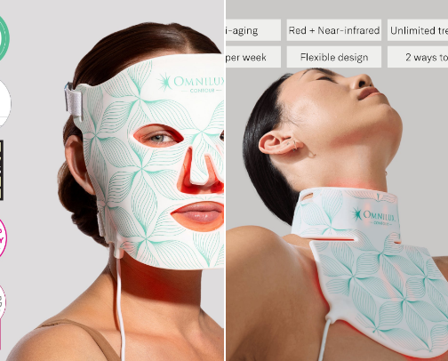 Red light therapy mask is a game changer cover photo collage