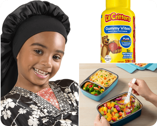 Items for kids cover photo collage
